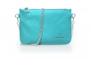 Pochettina tiffany in vera pelle a tracolla