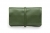 Portatabacco borsello verde in vera pelle